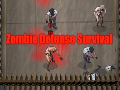 খেলা Zombie Defense Survival
