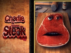 খেলা Charlie the Talking Steak