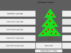 খেলা Christmas Tree Clicker