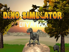 খেলা Dino Simulator City Attack