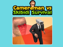 খেলা Cameraman vs Skibidi Survival 