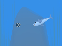 খেলা Lonely Shark Frenzy