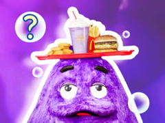 খেলা Kids Quiz: Grimace Shake Trivia