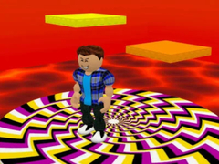 খেলা Roblox: Parkour Lava
