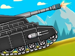 খেলা Tank Fury: Boss Battle 2D