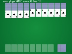খেলা Spider Solitaire Classic Ver