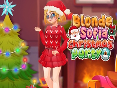 খেলা Blonde Sofia: Christmas Party