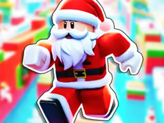খেলা Jigsaw Puzzle: Roblox Santa Dash
