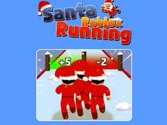 খেলা Santa Roblox Running