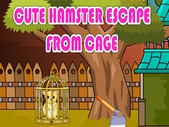 খেলা Cute Hamster Escape from Cage