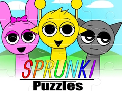 খেলা Sprunki Puzzles