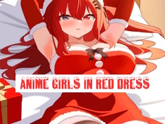 খেলা Anime Girls In Red Dress Tile Puzzle
