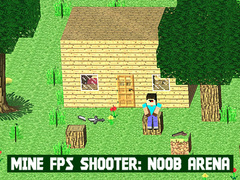 খেলা Mine FPS Shooter: Noob Arena