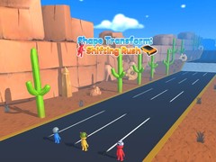 খেলা Shape Transform: Shifting Rush