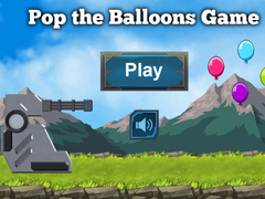 খেলা Pop The Balloons Game