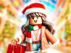 খেলা Jigsaw Puzzle: Roblox Christmas Mall