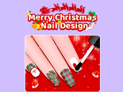 খেলা Merry Christmas Nail Design