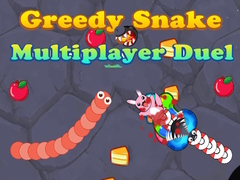 খেলা Greedy Snake Multiplayer Duel
