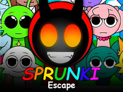 খেলা Sprunki 3D Escape