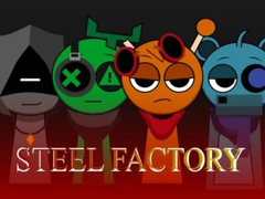 খেলা Sprunki x SepBox: Steel Factory