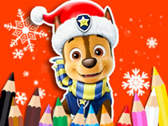 খেলা Coloring Book: PAW Patrol Christmas