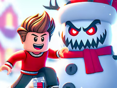 খেলা Jigsaw Puzzle: Roblox Snowball Battle