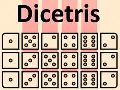 খেলা Dicetris