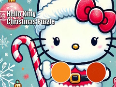 খেলা Hello Kitty Christmas Puzzle