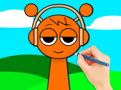 খেলা Coloring Book: Sprunki Oren