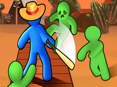 খেলা Zombie Raft