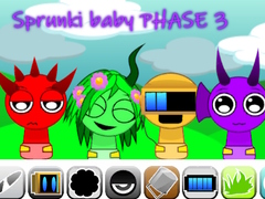 খেলা Sprunki baby PHASE 3