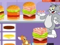 খেলা Tom And Jerry Hamburger