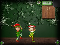 খেলা Amgel Elf Room Escape 5