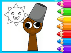 খেলা Coloring Book: Sprunki Brud