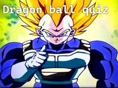 খেলা Dragon ball quiz