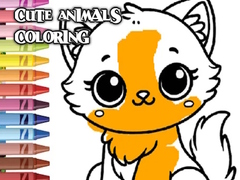 খেলা Cute Animals Coloring