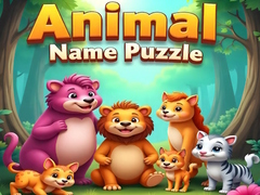 খেলা Animal Name Puzzle
