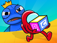 খেলা Hide And Seek Blue Monster
