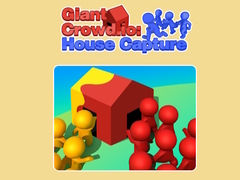 খেলা Giant Crowd.io: House Capture