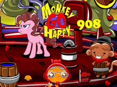 খেলা Monkey Go Happy Stage 908