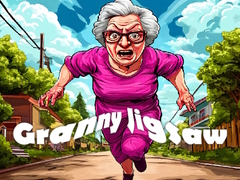 খেলা Granny Jigsaw 