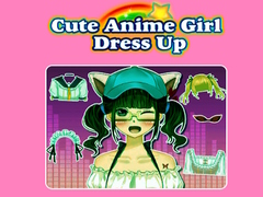 খেলা Cute Anime Girl Dress Up