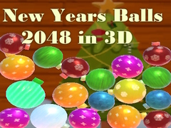 খেলা New Years Balls 2048 in 3D