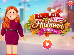 খেলা Roblox Couple Autumn Dress Up
