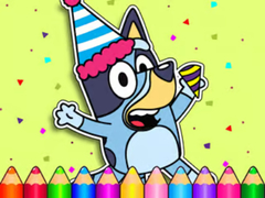 খেলা Coloring Book: Bluey's Birthday