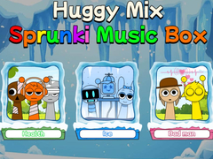 খেলা Huggy Mix Sprunki Music Box
