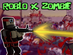 খেলা Roblo X Zombie
