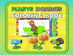 খেলা Plants vs Zombies Coloring
