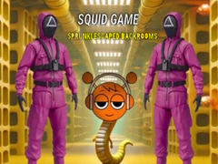 খেলা Squid Game Sprunki Escaped Backrooms