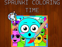 খেলা Sprunki Coloring Time